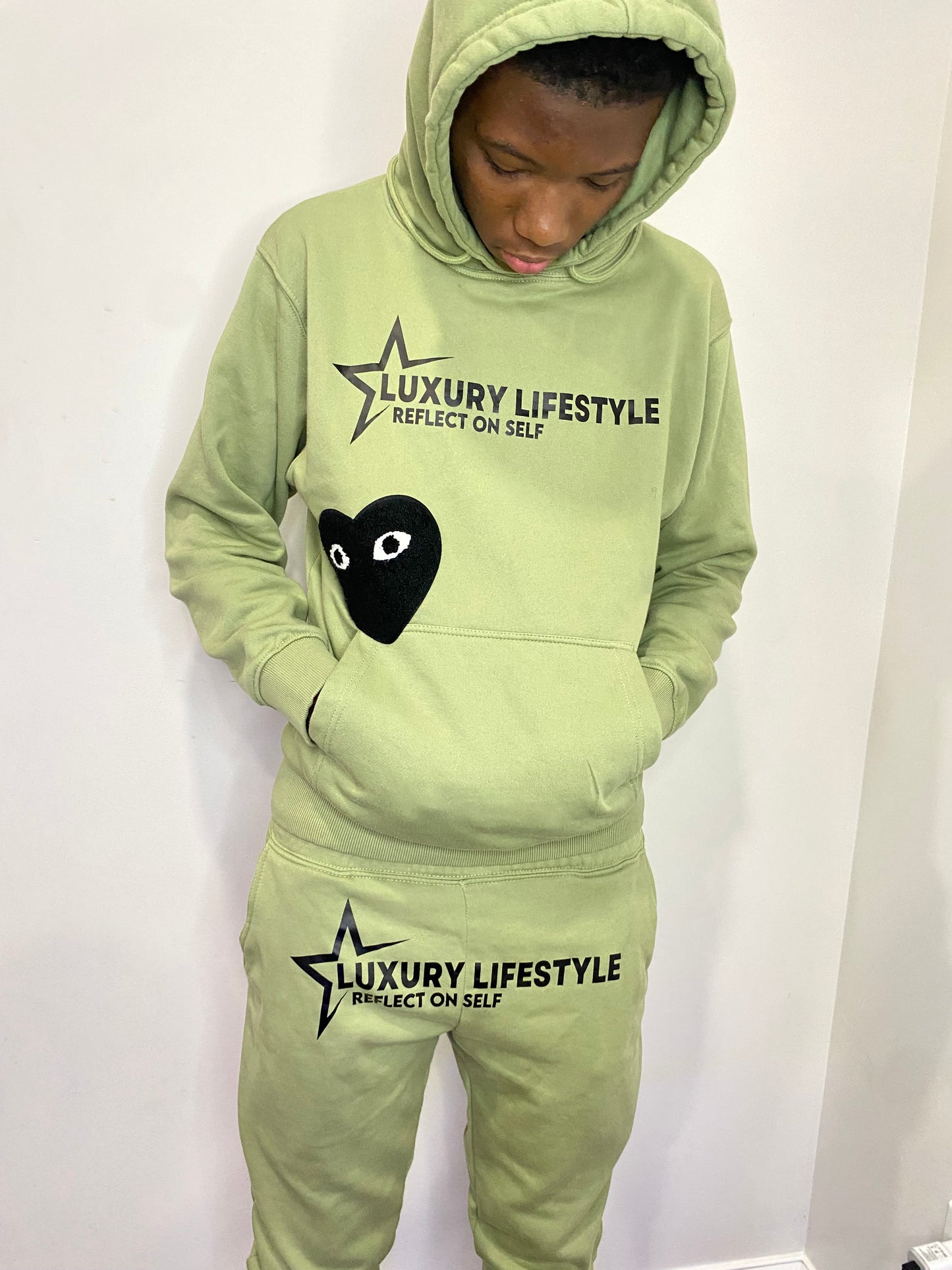 Luxury Lifestyle Unisex Hoodie and sweatpants outfit