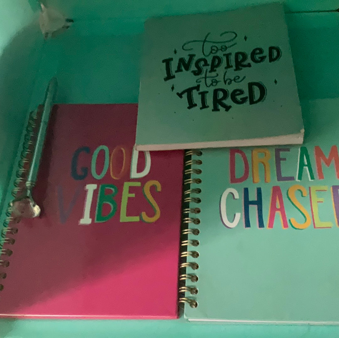 Dream Chasing Note books Set