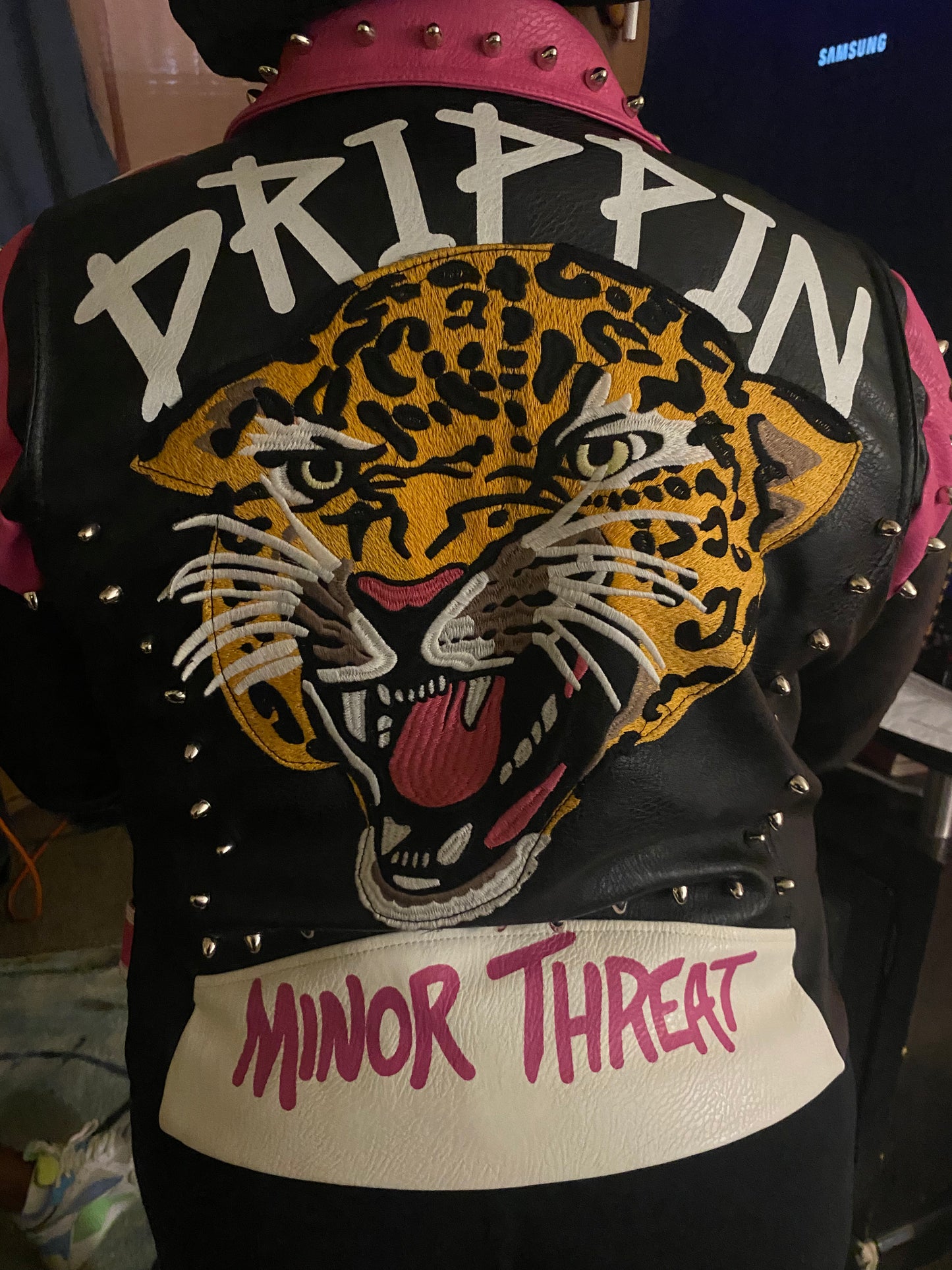 Minor Threat motor Bike Jacket