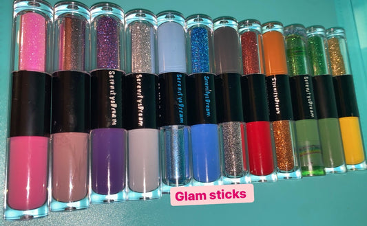 12 piece Set Glam sticks 2 sided for the Bold & Beautiful.