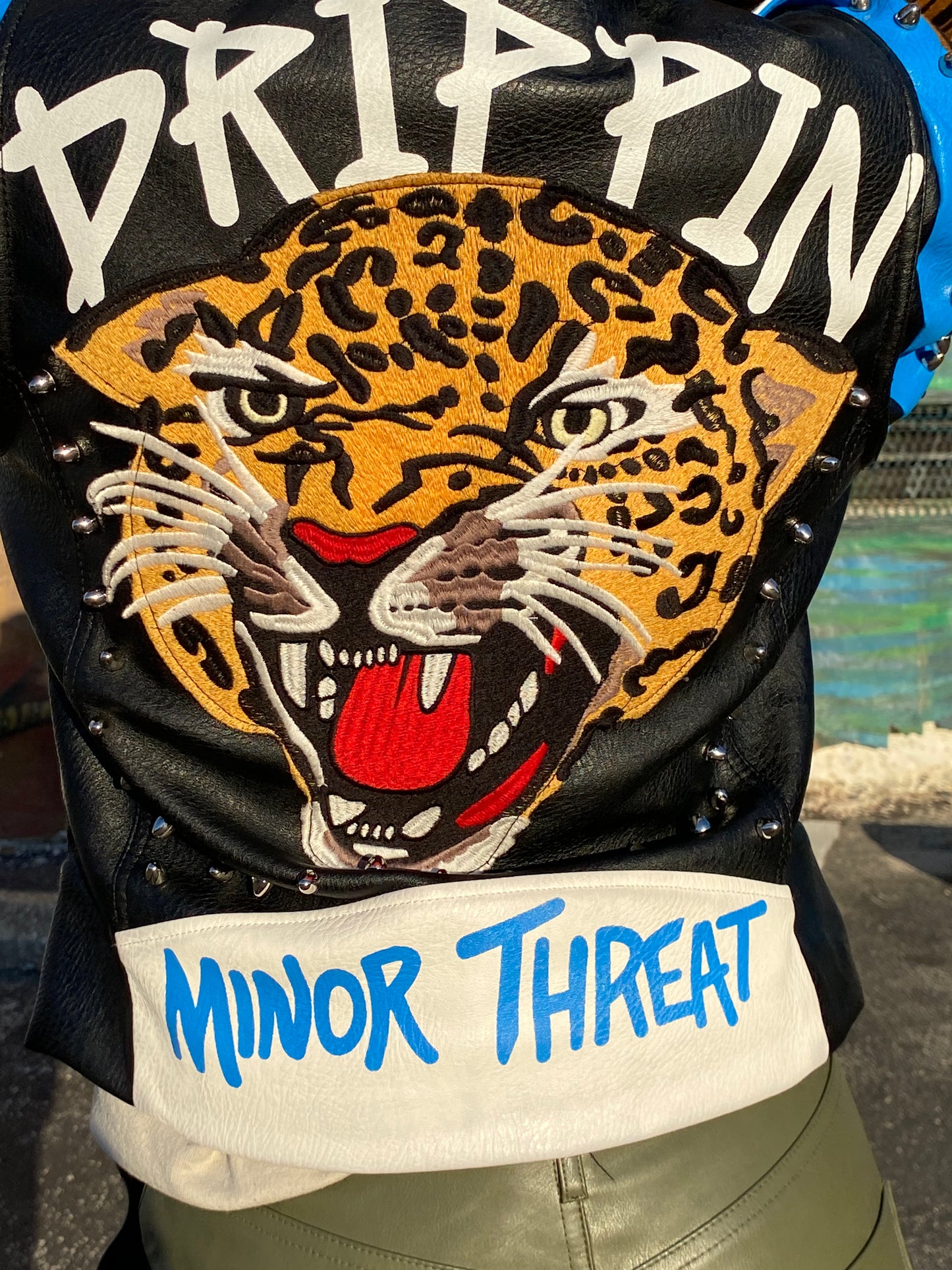 Minor Threat motor Bike Jacket